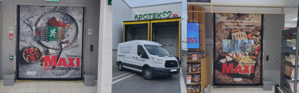 portar för detaljhandel